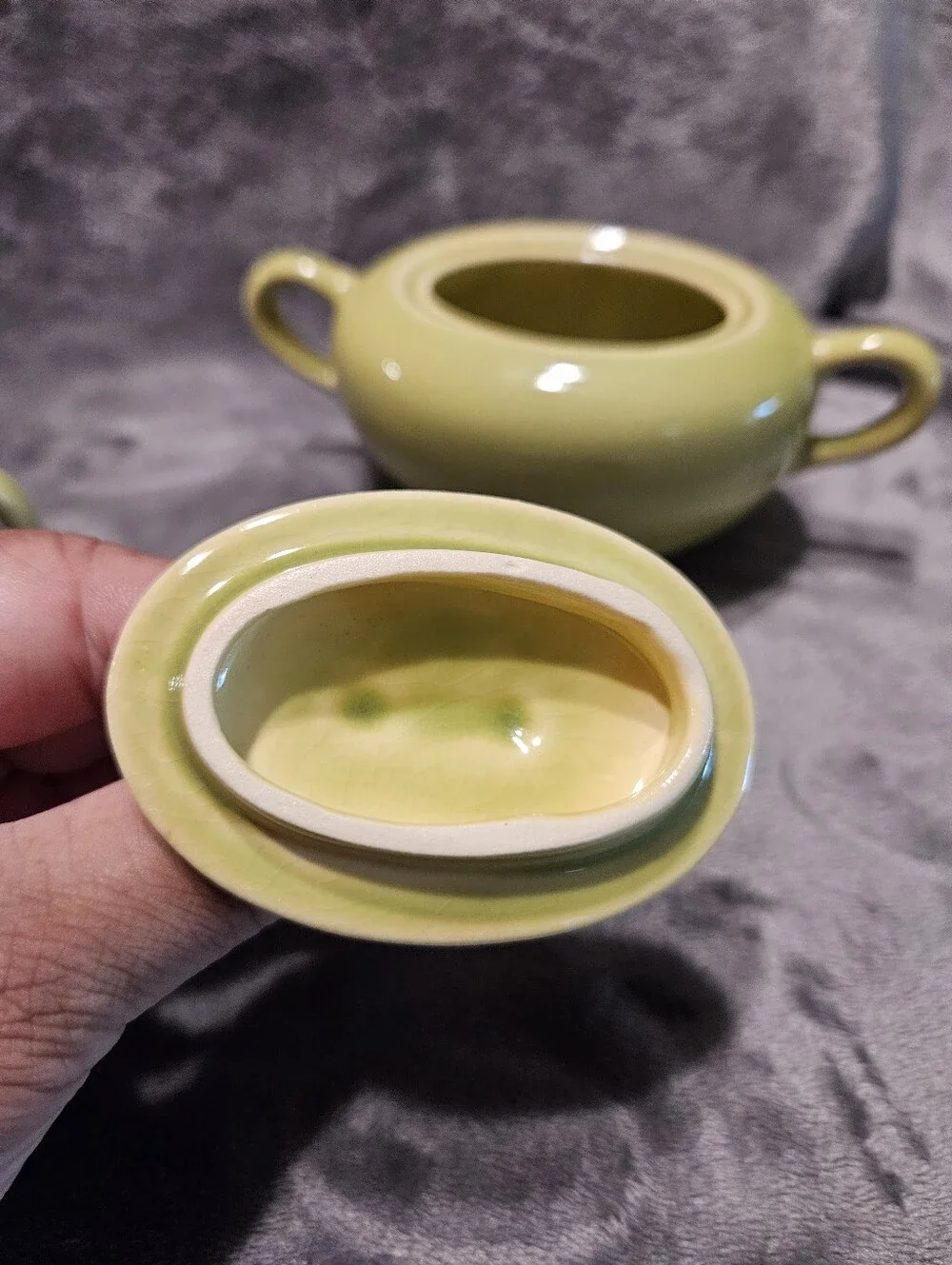 Vintage (mid century) cream & sugar set